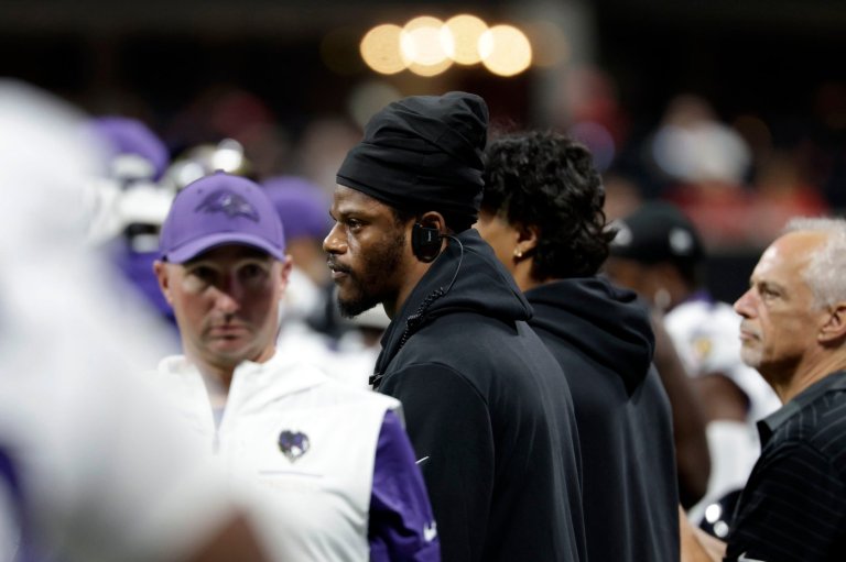 Lamar Jackson absent again at the start of practice for the Ravens | iNFOnews.ca