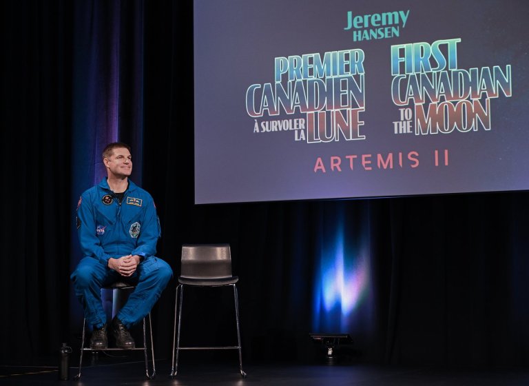 Astronaut Jeremy Hansen fields kids' queries, 100 days from Artemis II launch opening | iNFOnews.ca