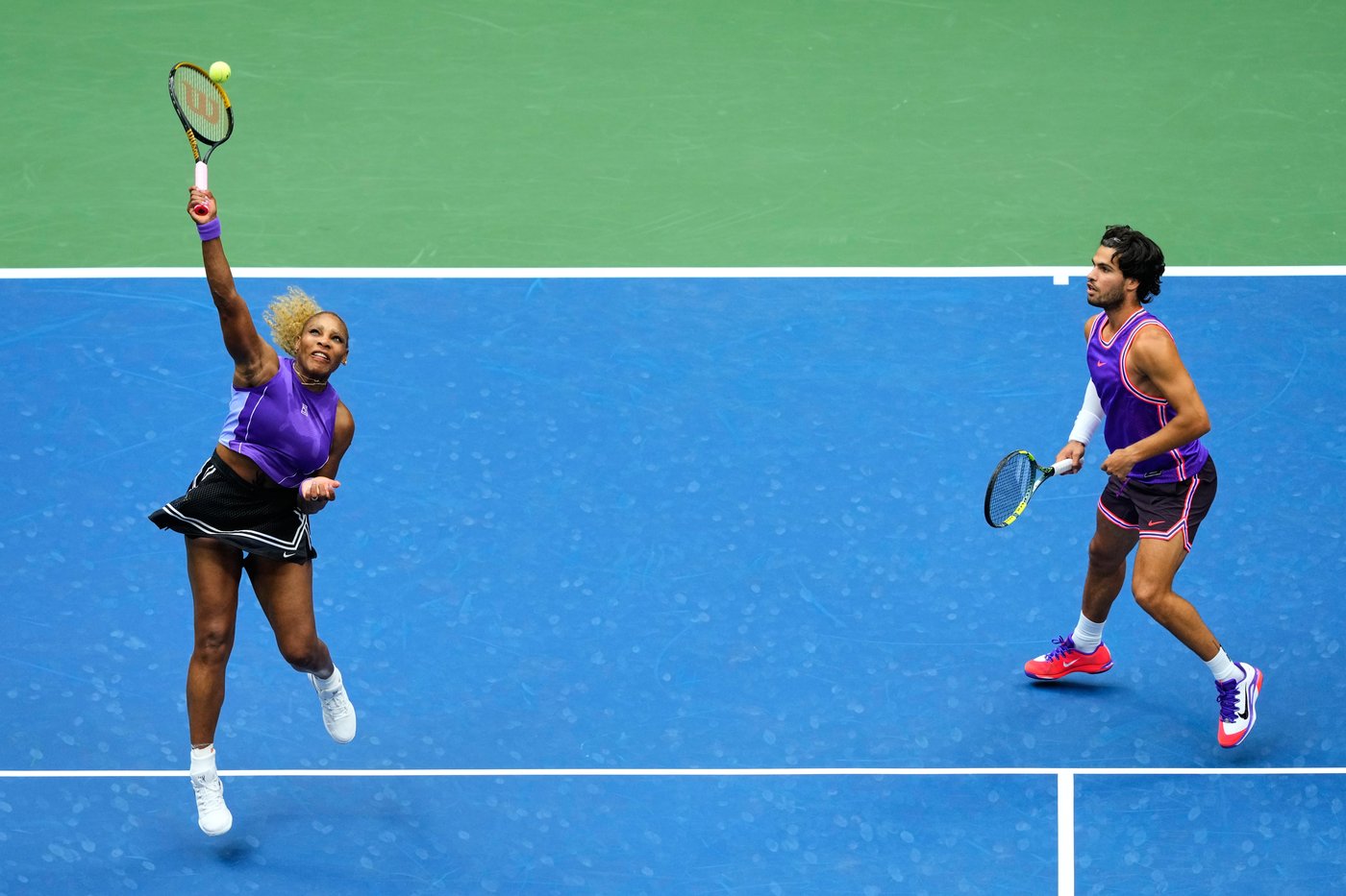 Top tennis stars team up for the U.S. Open mixed doubles tournament, in photos | iNFOnews.ca