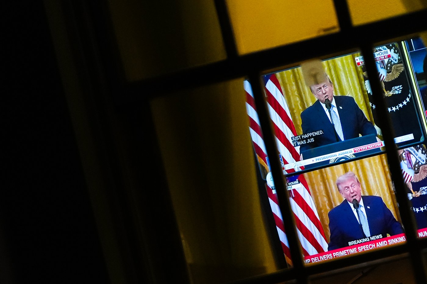 To air or not to air? Nation's TV networks struggle to find the right balance for Trump speech | iNFOnews.ca