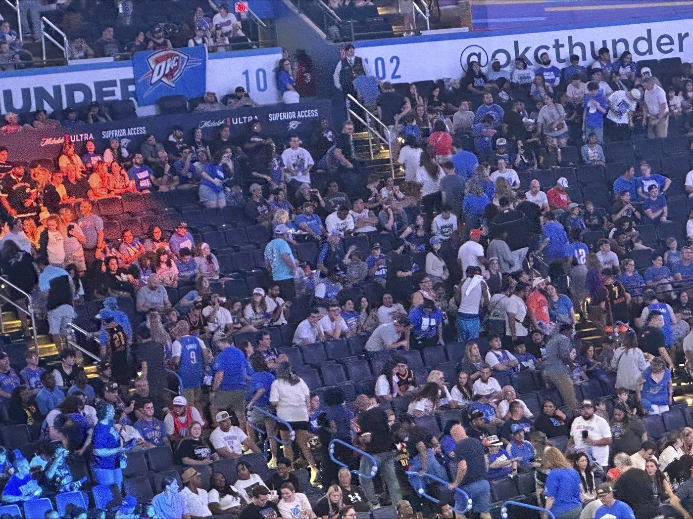 Thunder fans expecting to celebrate NBA title see hopes dashed as Indiana forces Game 7 | iNFOnews.ca Thunder fans expecting to celebrate NBA title see hopes dashed as Indiana forces Game 7 | iNFOnews.ca