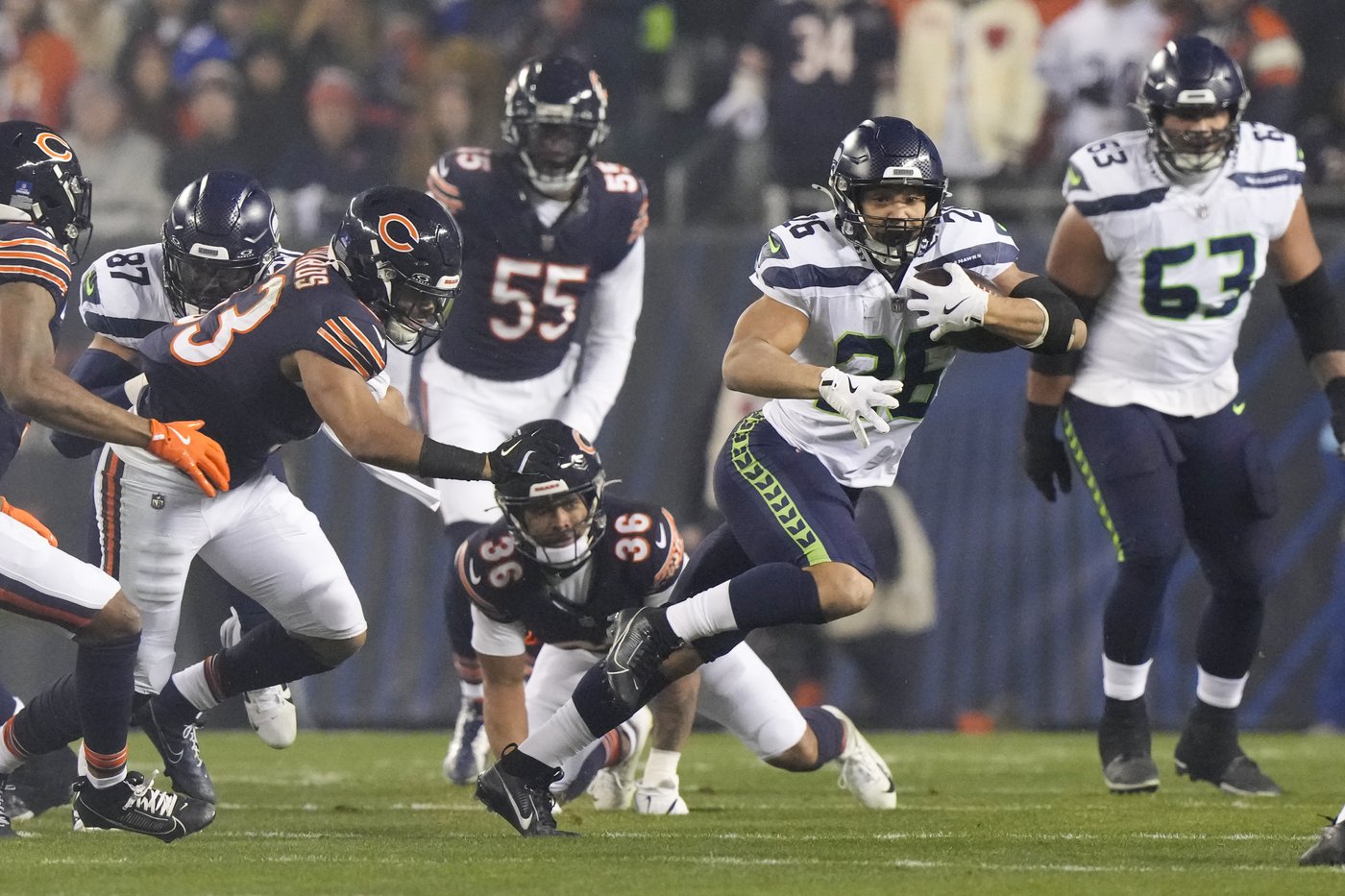 Woolen's late interception seals win as Seahawks beat struggling Bears 6-3 to boost playoff hopes | iNFOnews.ca