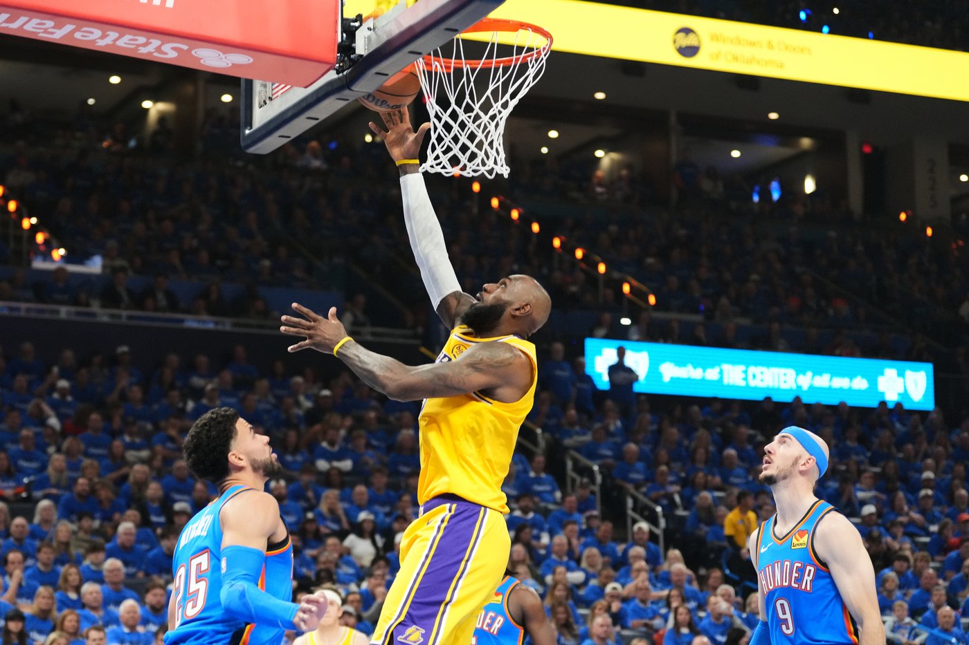 Holmgren has 24 points to help Thunder top Lakers 108-90 in Game 1 of Western Conference semifinals | iNFOnews.ca Holmgren has 24 points to help Thunder top Lakers 108-90 in Game 1 of Western Conference semifinals | iNFOnews.ca