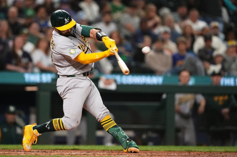 Shea Langeliers hits his 8th homer as Athletics beat scuffling Mariners 5-2 | iNFOnews.ca