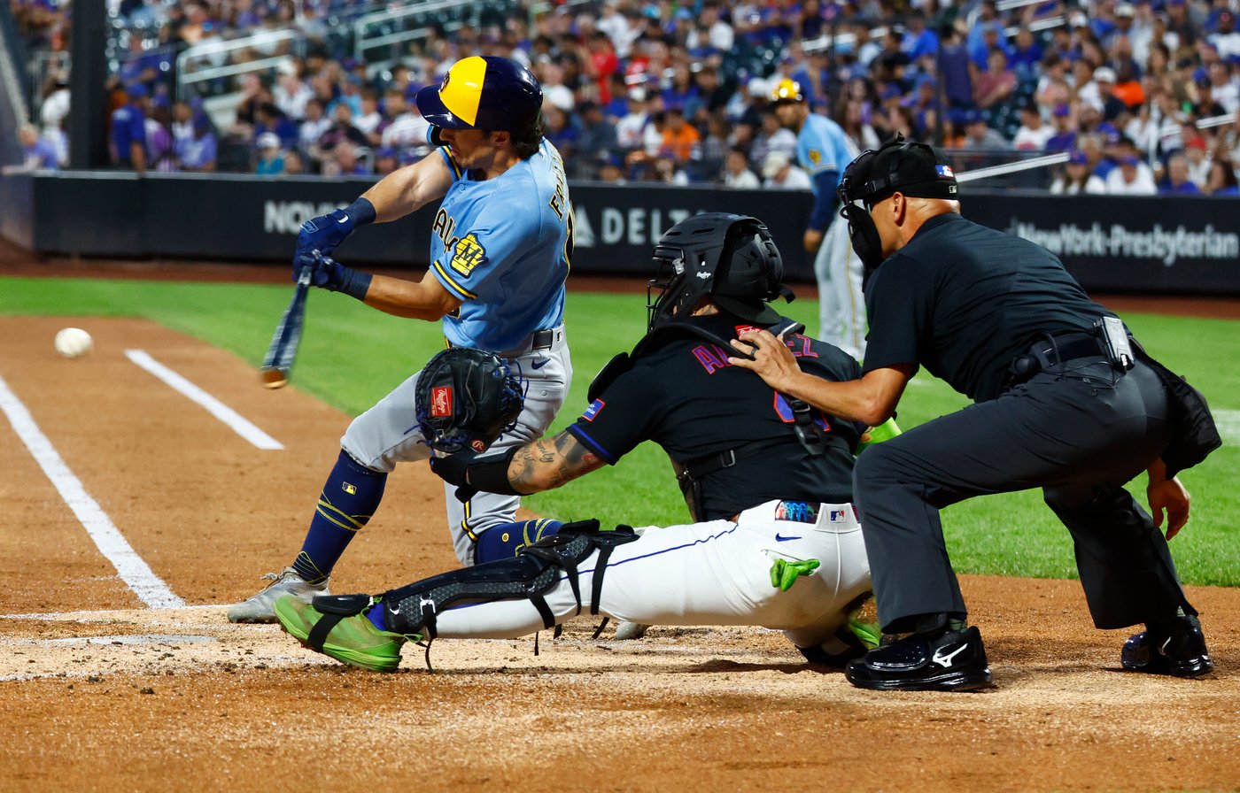 Brewers overcome Dustin May's early injury to rout the Mets 8-1 | iNFOnews.ca