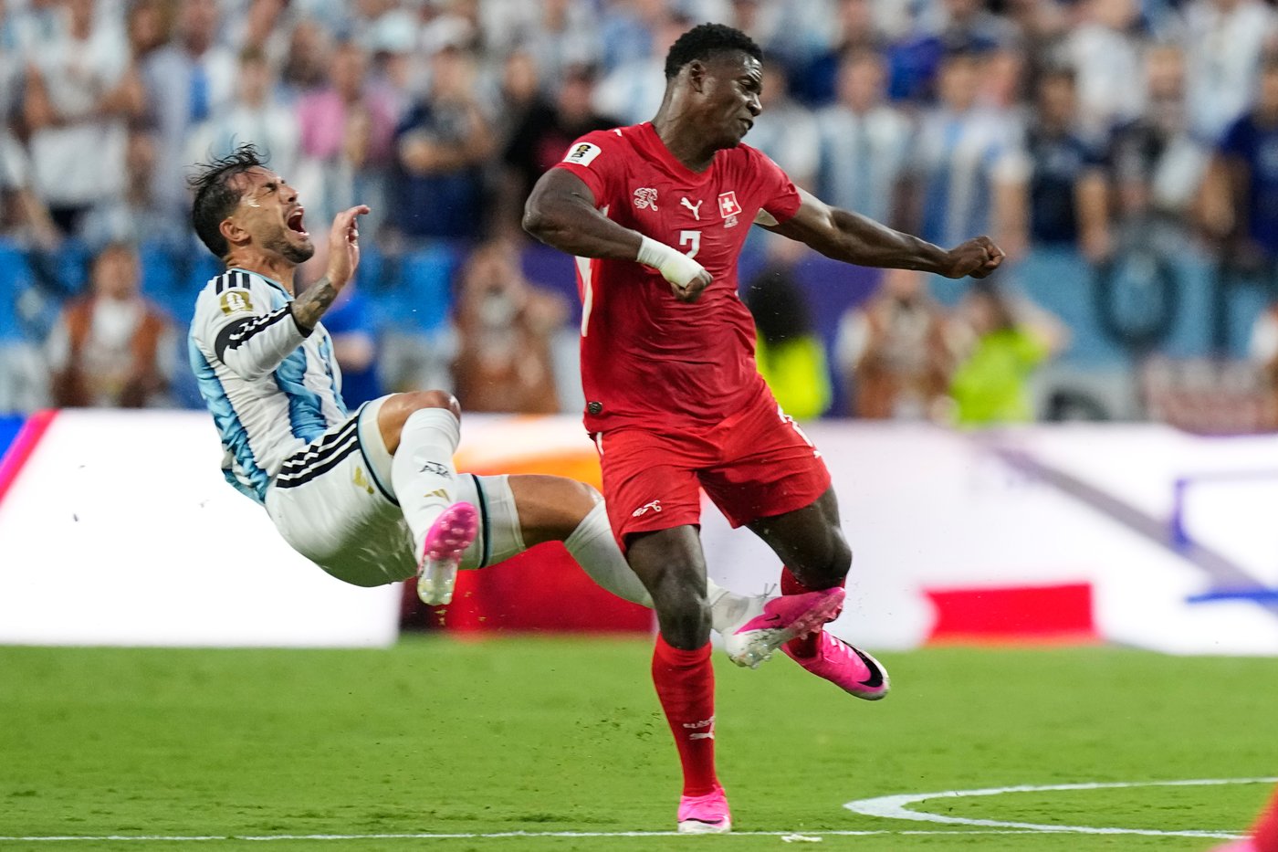 Argentina tops Switzerland and England beats Norway in World Cup quarterfinals, in photos | iNFOnews.ca
