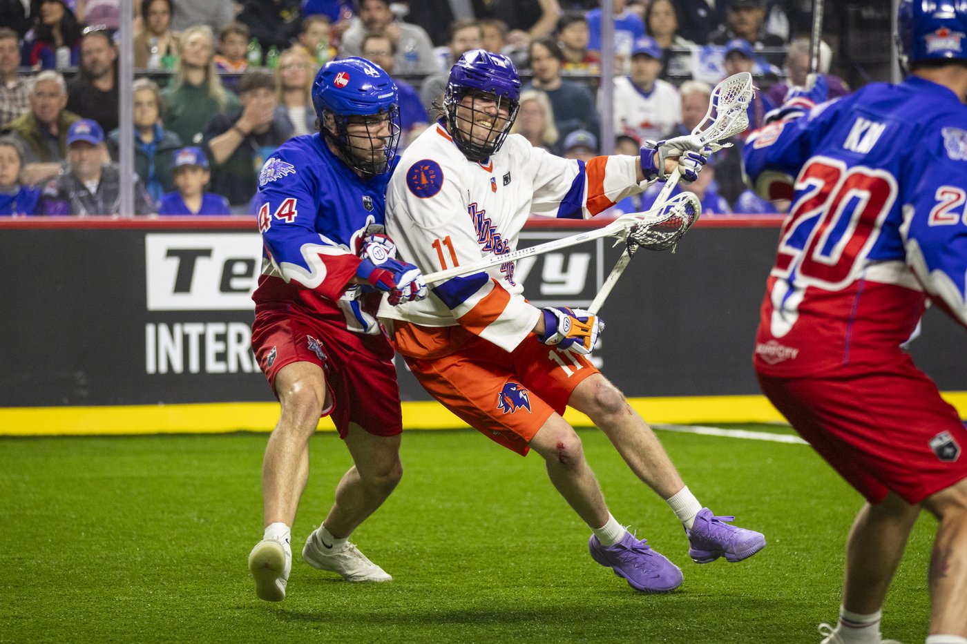 Kirst's six-point outing leads Rock past Thunderbirds 13-11 in Game 1 of NLL Finals | iNFOnews.ca Kirst's six-point outing leads Rock past Thunderbirds 13-11 in Game 1 of NLL Finals | iNFOnews.ca