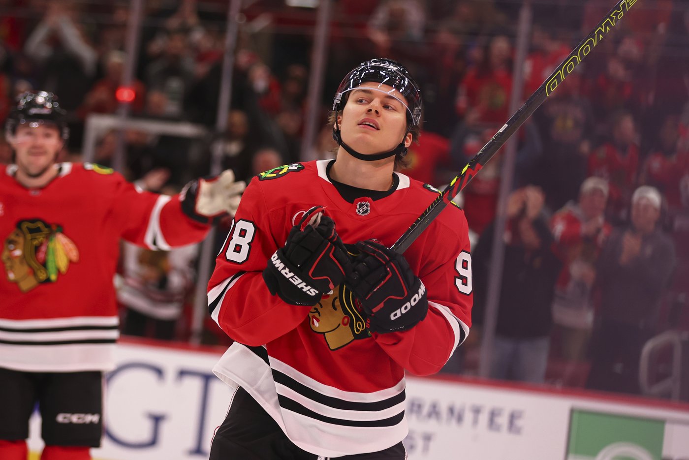 Taylor Hall's fifth career hat trick leads Blackhawks over Stars 6-2 | iNFOnews.ca Taylor Hall's fifth career hat trick leads Blackhawks over Stars 6-2 | iNFOnews.ca