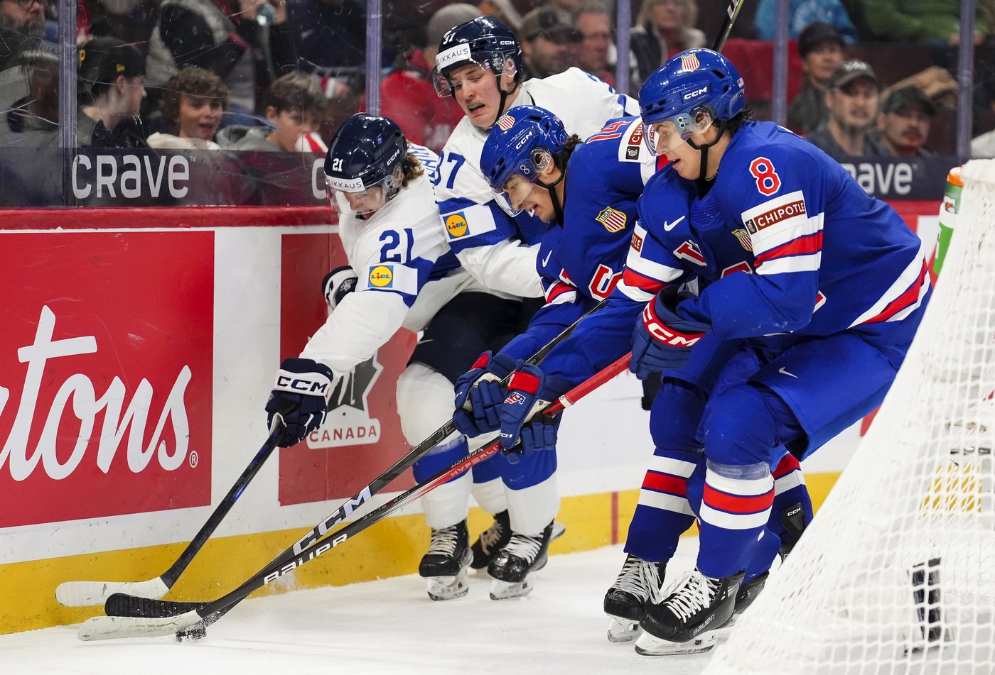 U.S. beats Finland 4-3 in OT to capture second straight world junior gold | iNFOnews.ca