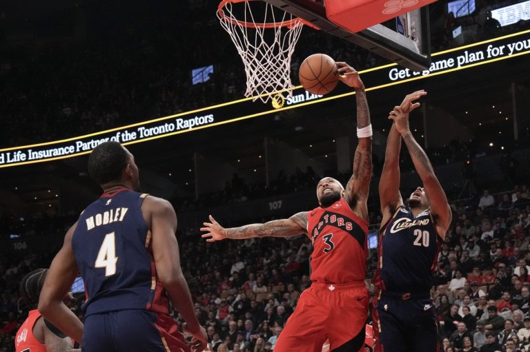 Ingram's 37 points leads Raptors past Cavaliers 110-99; Toronto wins eighth in a row | iNFOnews.ca