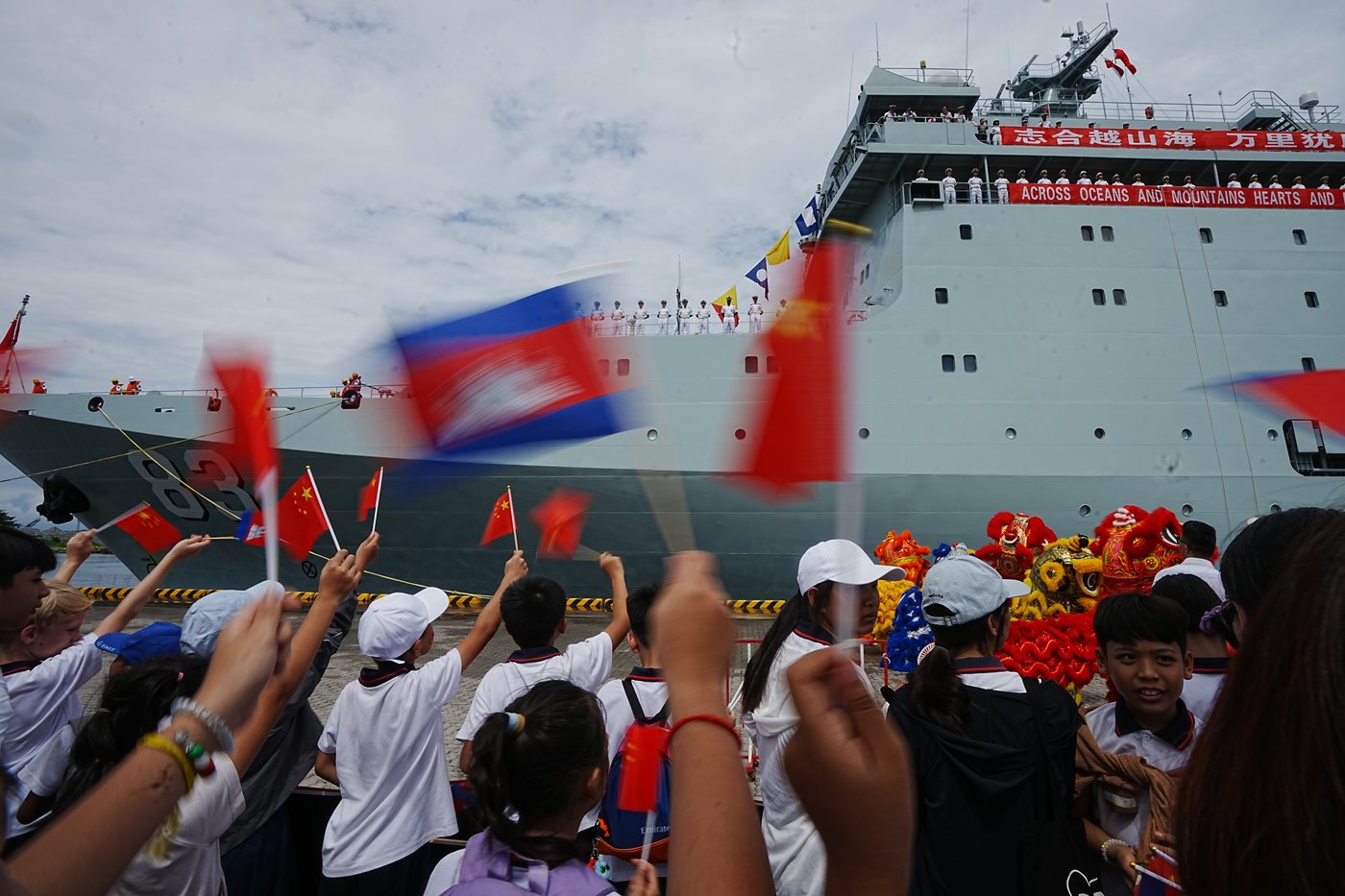 Chinese navy ships make a friendship visit to Cambodia as concerns over military links linger | iNFOnews.ca