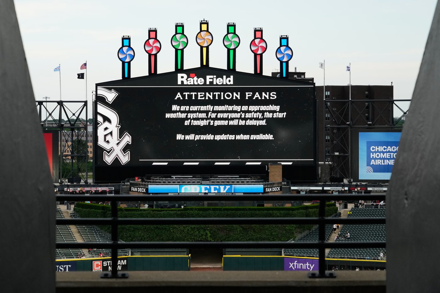 Atlanta Braves at Chicago White Sox game postponed because of rain | iNFOnews.ca Atlanta Braves at Chicago White Sox game postponed because of rain | iNFOnews.ca