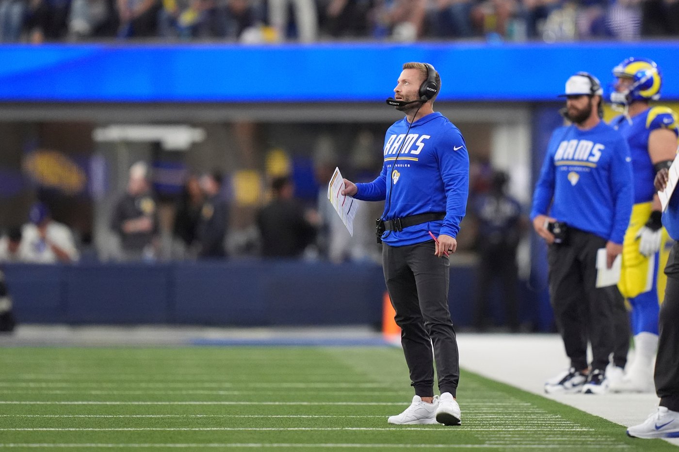 McVay fumes after Rams’ kicking woes help lead to OT loss to Bills, vows changes | iNFOnews.ca McVay fumes after Rams’ kicking woes help lead to OT loss to Bills, vows changes | iNFOnews.ca