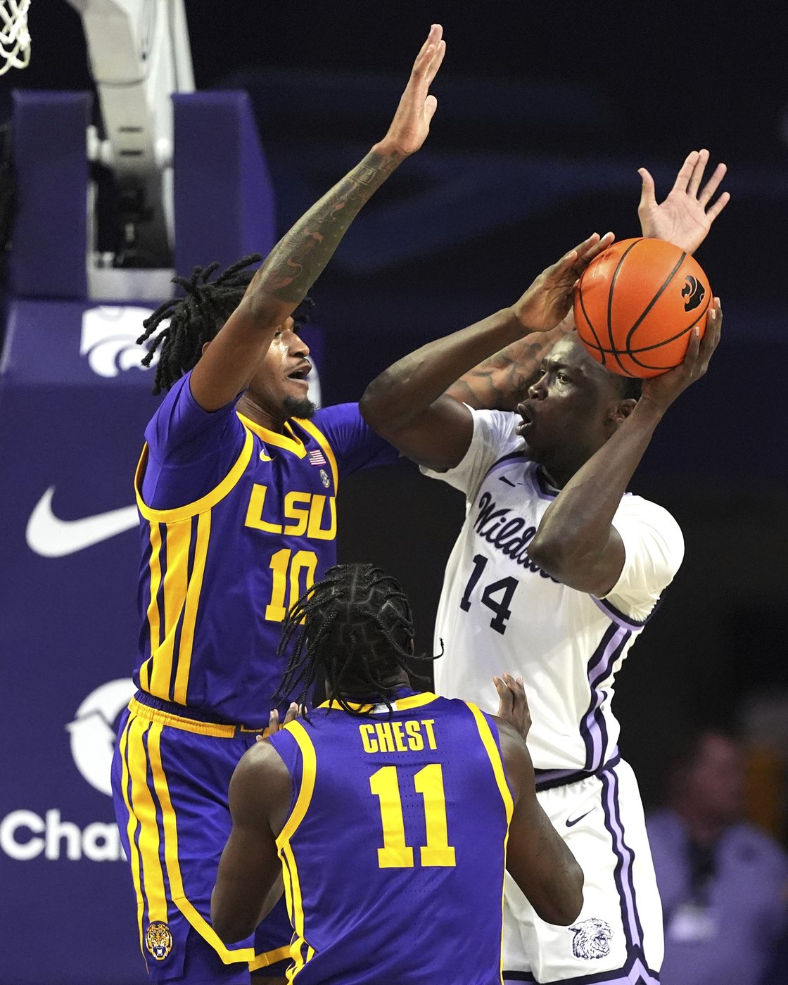 LSU beats Kansas State 76-65 behind Cam Carter's 20 points against his former team | iNFOnews.ca