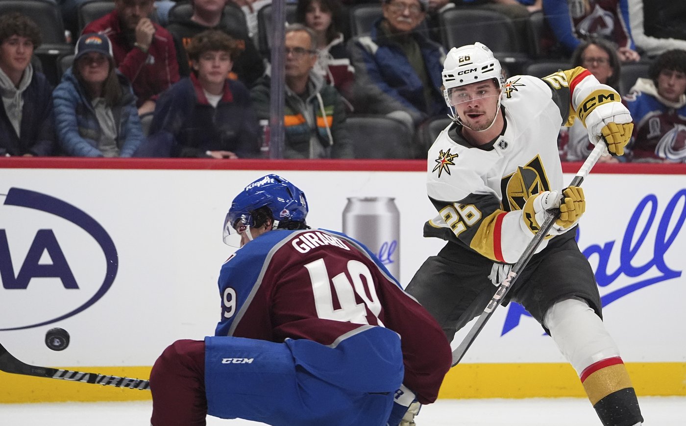 Nichushkin scores only goal in shootout, Avs beat Golden Knights, 2-1 | iNFOnews.ca
