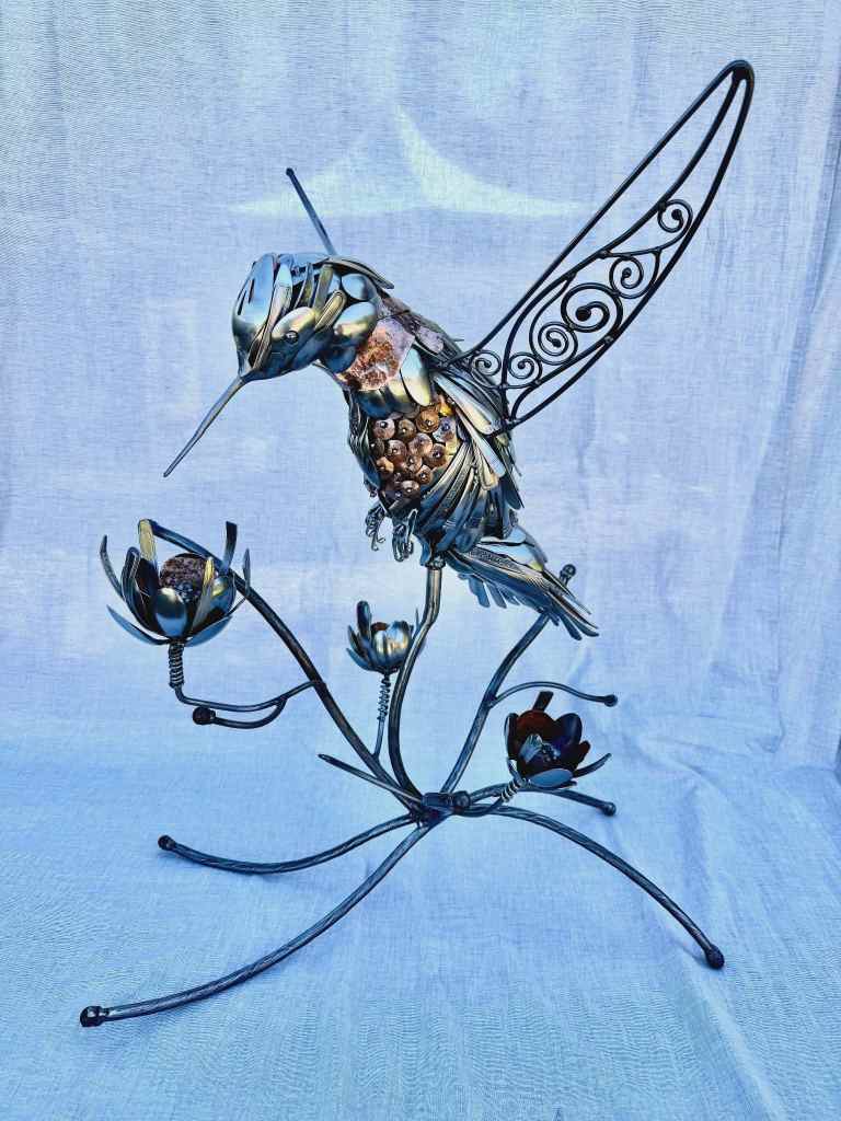 iN PHOTOS: South Okanagan artist living his dream creating cutlery sculptures | iNFOnews.ca iN PHOTOS: South Okanagan artist living his dream creating cutlery sculptures | iNFOnews.ca