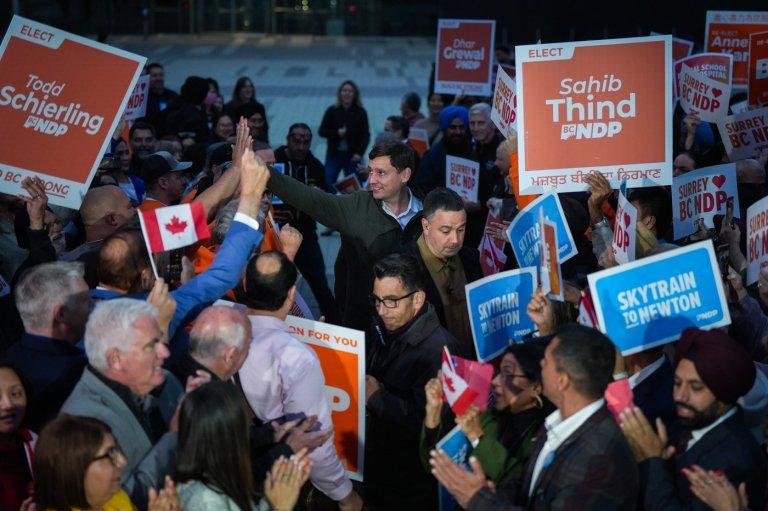 B.C. NDP Leader Eby campaigns in Vancouver, while Tories heads to Surrey | iNFOnews.ca