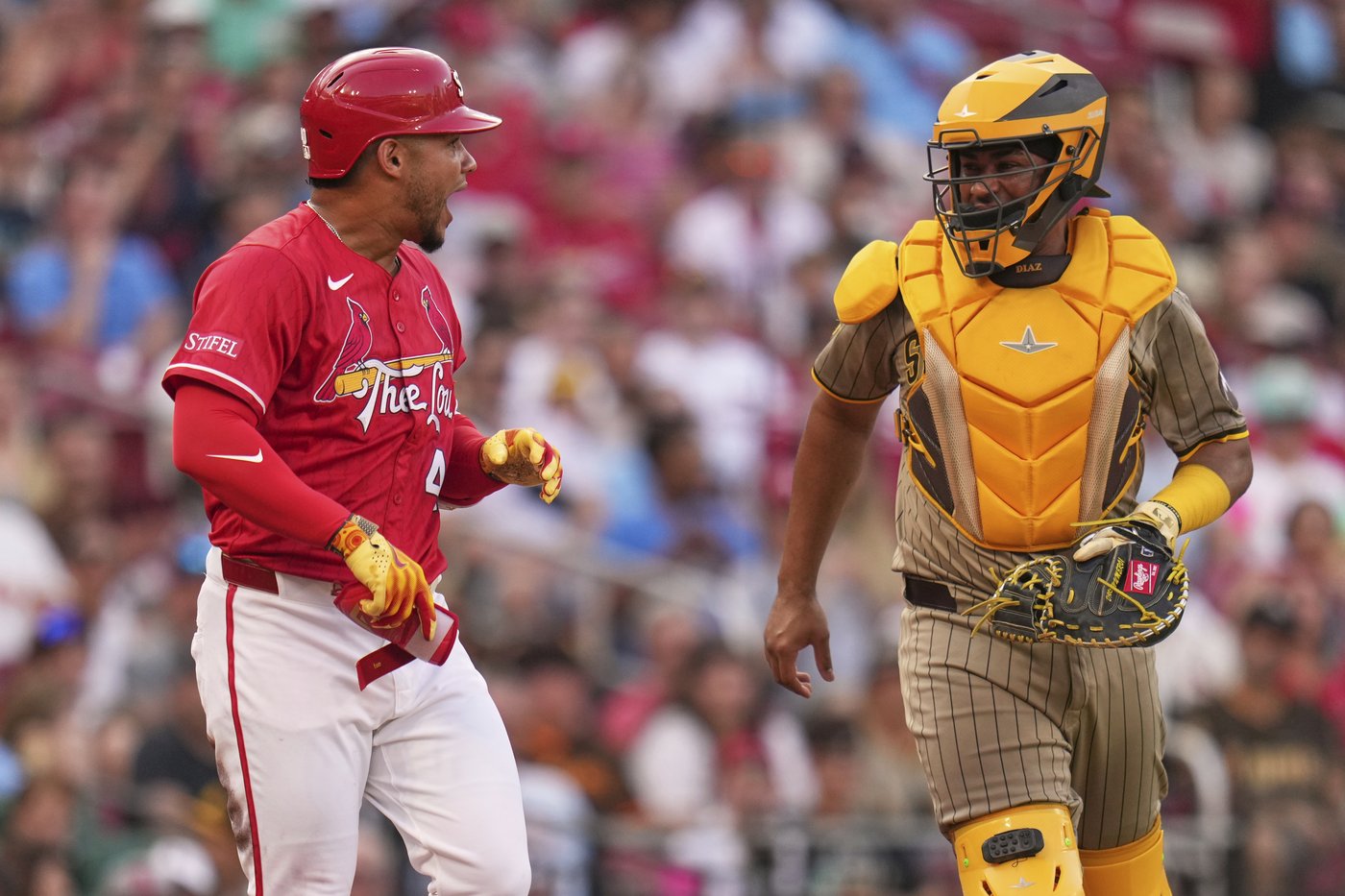 Cardinals blank Padres 3-0; benches clear after Contreras hit by pitch | iNFOnews.ca Cardinals blank Padres 3-0; benches clear after Contreras hit by pitch | iNFOnews.ca