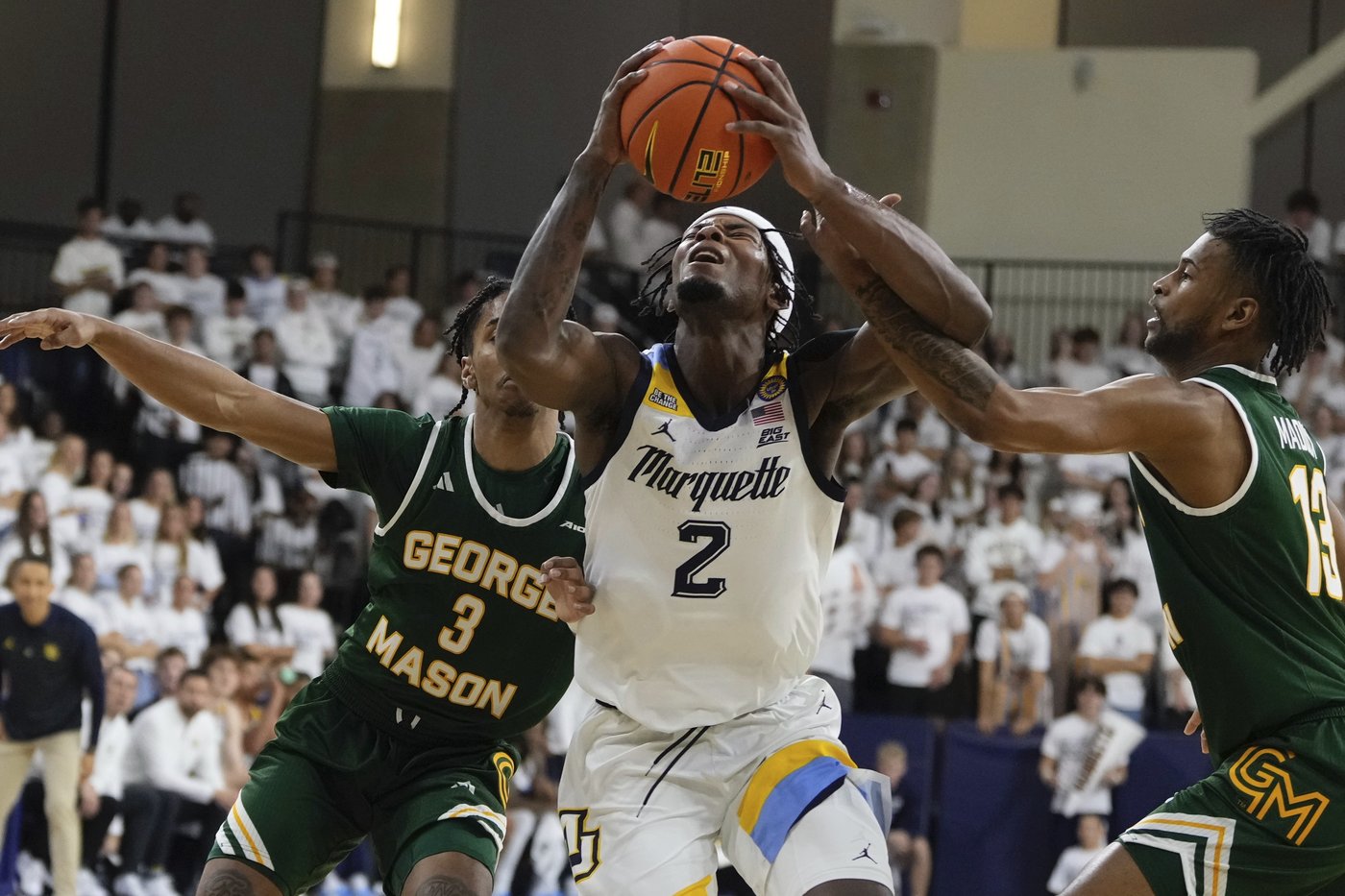No. 18 Marquette beats George Mason 82-63 in front of all-student crowd on campus | iNFOnews.ca