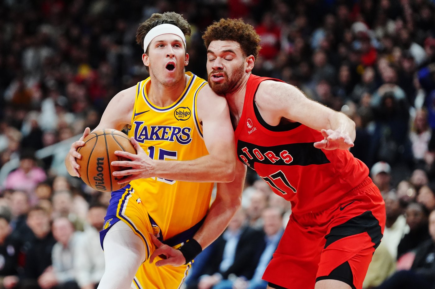 Hachimura's buzzer-beating three-pointer lifts Lakers over Raptors 123-120 | iNFOnews.ca