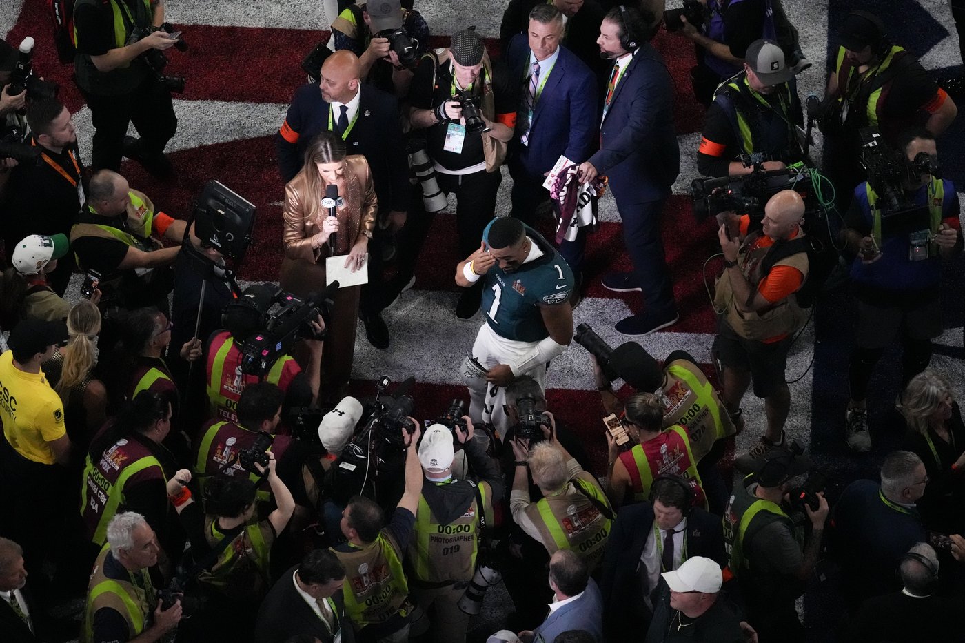 Jalen Hurts quiets any doubters with a Super Bowl MVP | iNFOnews.ca Jalen Hurts quiets any doubters with a Super Bowl MVP | iNFOnews.ca