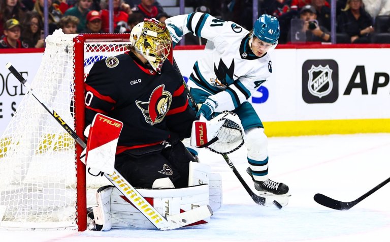 Balanced scoring attack leads Sharks to 6-2 victory over Senators | iNFOnews.ca