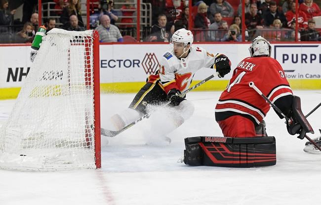 Ryan, Lindhom, Hanifin lift Flames in return to Raleigh | iNFOnews.ca CP884763186