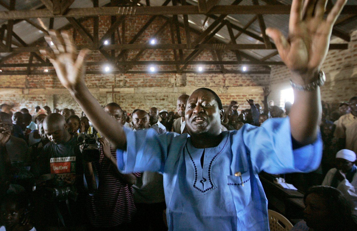 Photos of Raila Odinga, the former Kenyan PM who helped steer the country into multiparty democracy | iNFOnews.ca