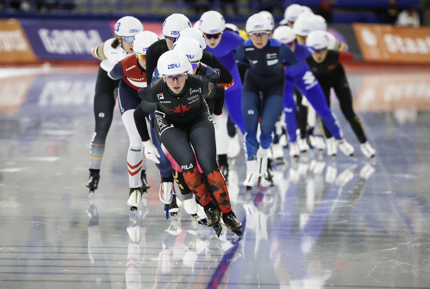 Canada wins silver in women's team sprint at World Cup speed skating stop | iNFOnews.ca Canada wins silver in women's team sprint at World Cup speed skating stop | iNFOnews.ca