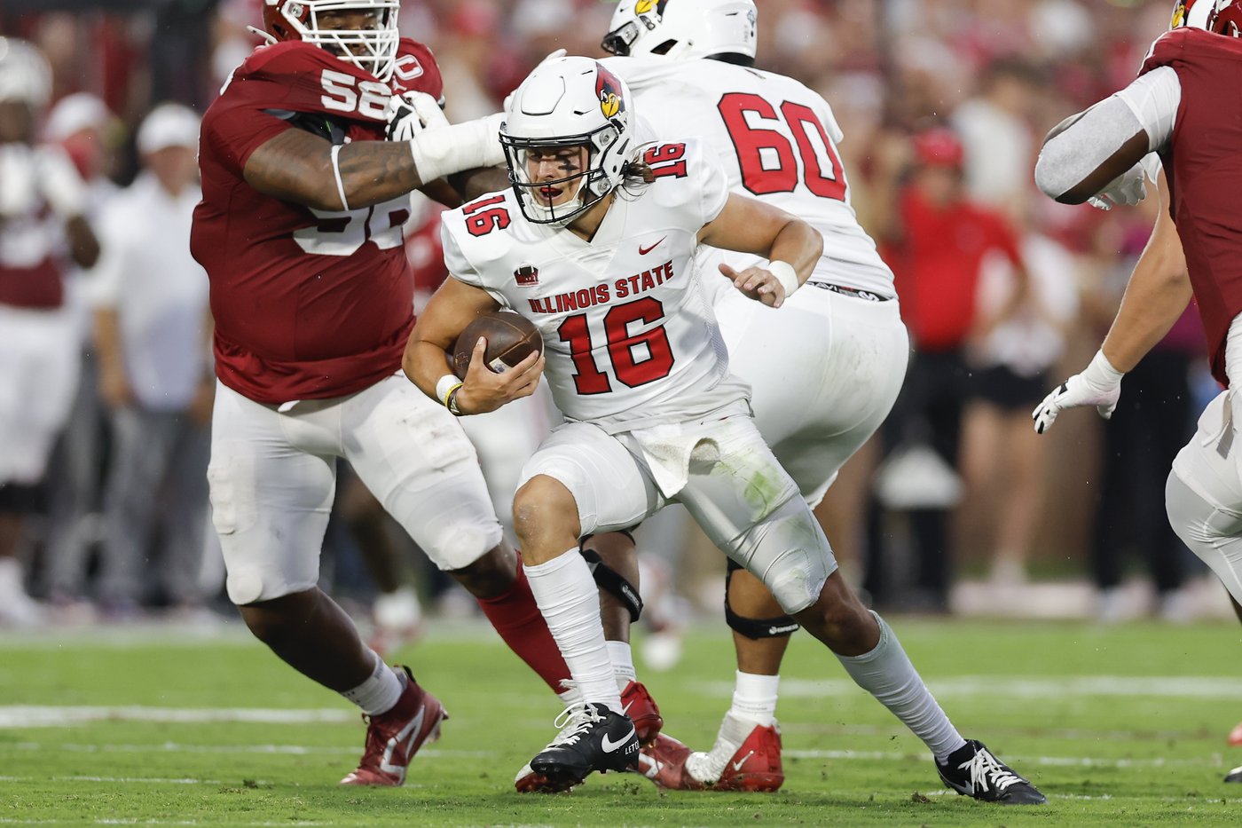 John Mateer sets record in Oklahoma debut, leading No. 18 Sooners to 35-3 win over Illinois State | iNFOnews.ca John Mateer sets record in Oklahoma debut, leading No. 18 Sooners to 35-3 win over Illinois State | iNFOnews.ca