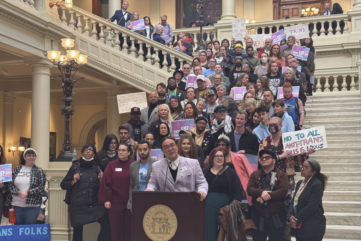 Georgia lawmakers advance a bill to prevent transgender women from competing in women's sports | iNFOnews.ca