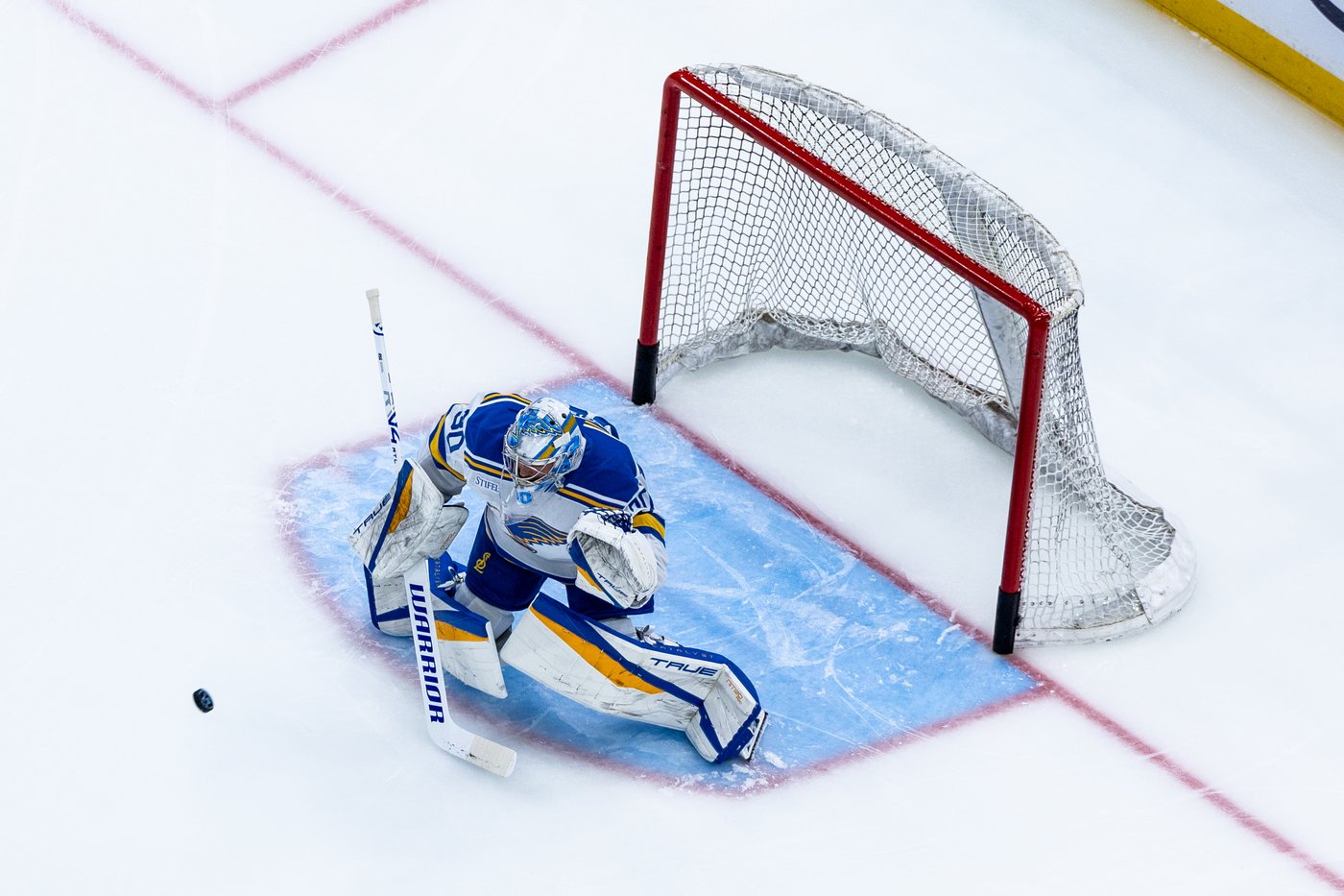 Hofer makes 21 saves to help Blues beat Washington 3-0 | iNFOnews.ca