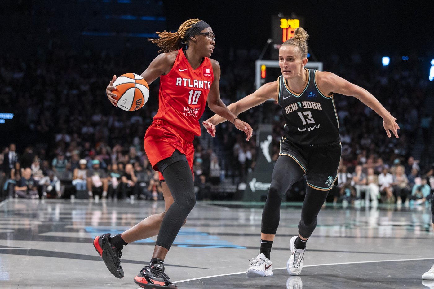 Leonie Fiebich scores a career-high 21 and the Liberty beat the Dream 83-69 in Game 1 | iNFOnews.ca Leonie Fiebich scores a career-high 21 and the Liberty beat the Dream 83-69 in Game 1 | iNFOnews.ca