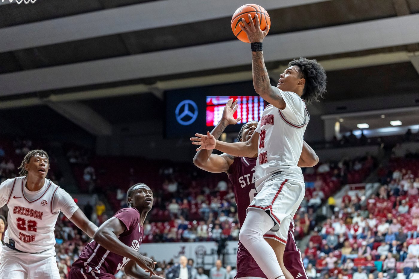 Amari Allen scores 23 points to lead No. 17 Alabama to 100-75 win over Mississippi State | iNFOnews.ca