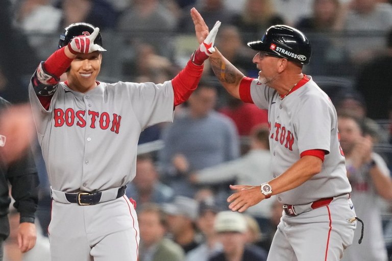 Crochet's sparkling outing, Yoshida's pinch 2-run single lift Sox over Yanks 3-1 in Wild Card opener | iNFOnews.ca