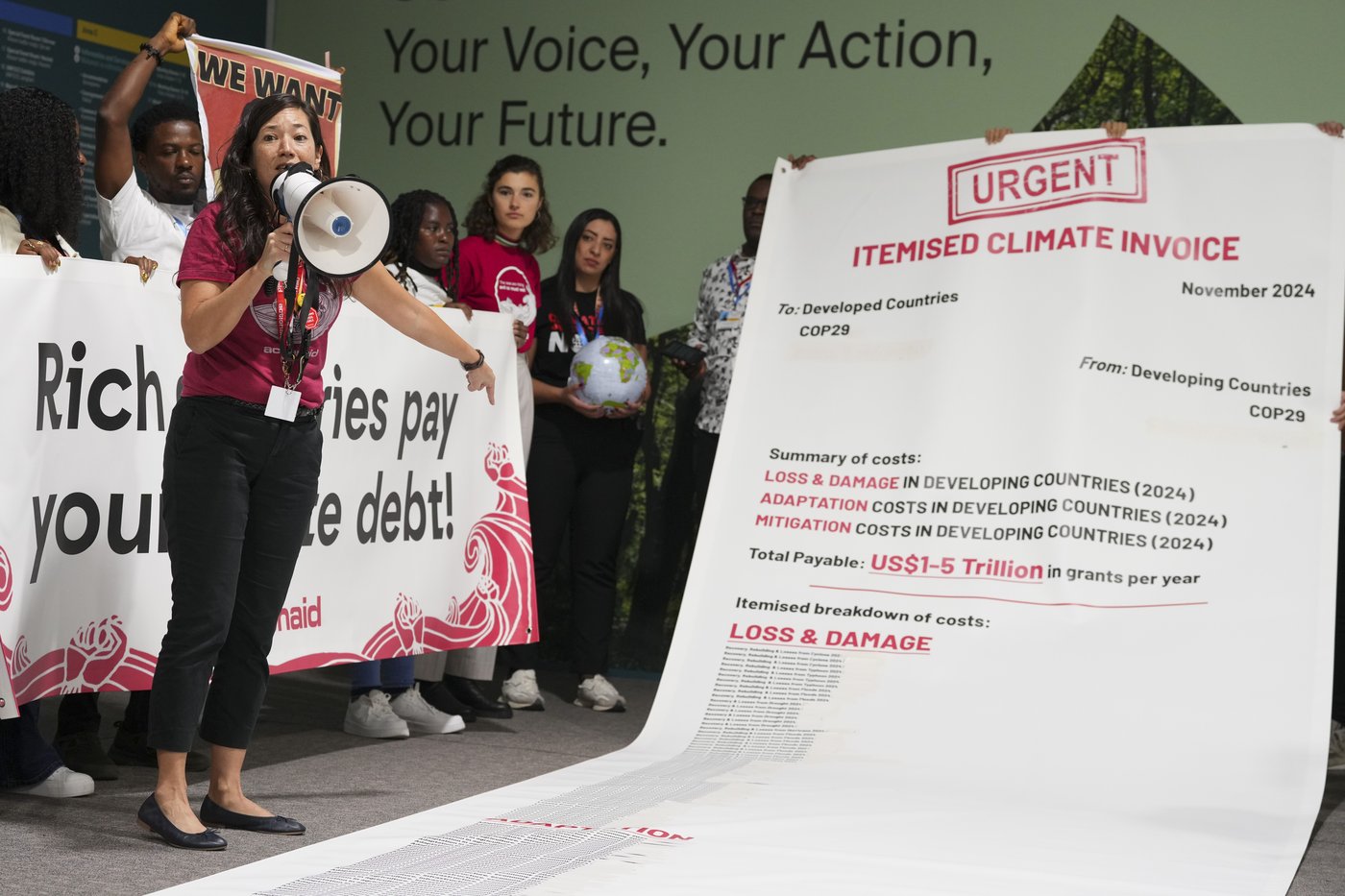 As talks in Baku cross the halfway point, nations are no closer to a goal on cash for climate action | iNFOnews.ca