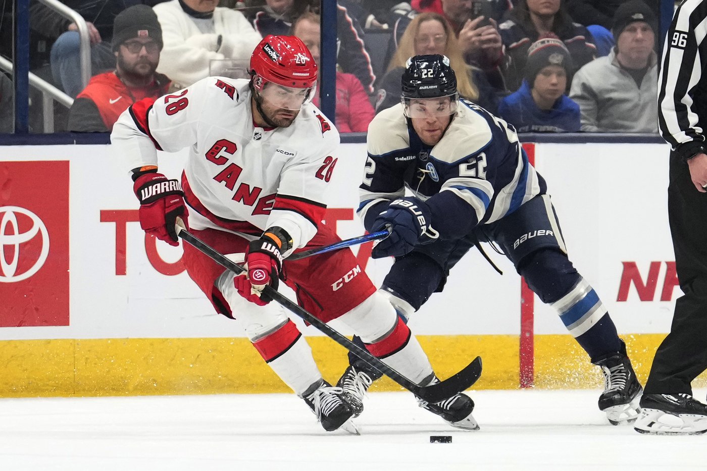 Marchenko ties it late, Monahan gets only goal in shootout as Blue Jackets beat Hurricanes 5-4 | iNFOnews.ca