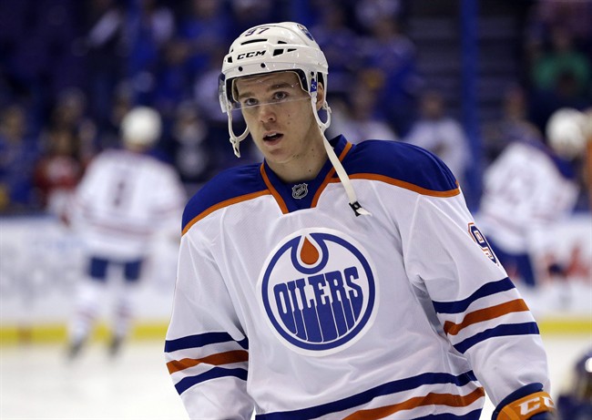 McDavid makes long-awaited NHL debut amid nerves, hype and curiosity | iNFOnews.ca CP34875370
