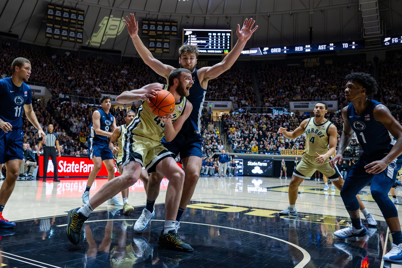 Braden Smith has 26 points, 14 assists to lead No. 5 Purdue to a 93-85 win against Penn State | iNFOnews.ca Braden Smith has 26 points, 14 assists to lead No. 5 Purdue to a 93-85 win against Penn State | iNFOnews.ca