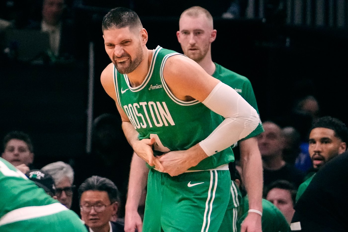 Celtics center Nikola Vucevic has surgery on broken right ring finger and will miss at least 3 weeks | iNFOnews.ca