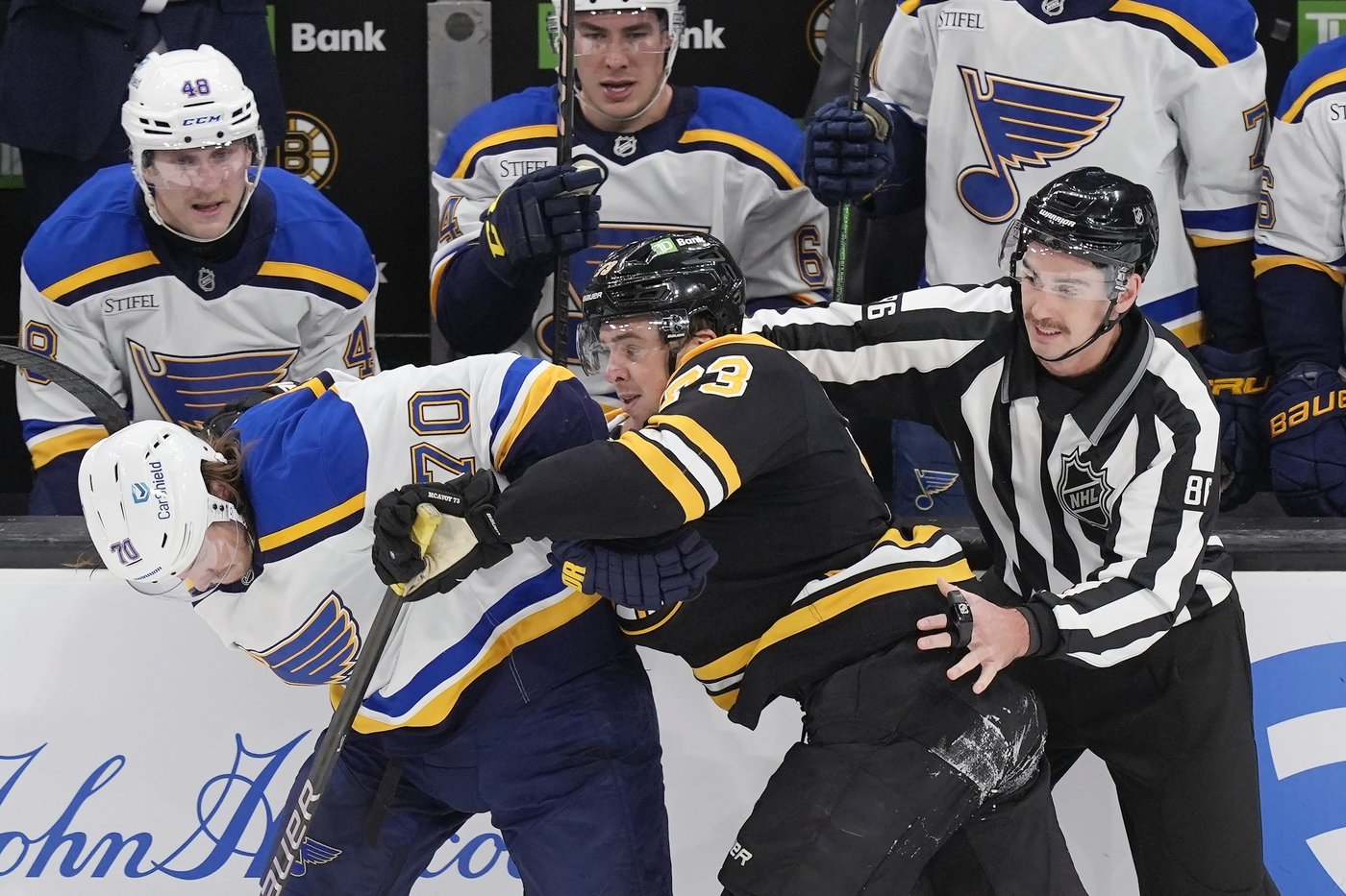 Brayden Schenn scores OT winner to lift the Blues over the Bruins, 3-2 | iNFOnews.ca Brayden Schenn scores OT winner to lift the Blues over the Bruins, 3-2 | iNFOnews.ca