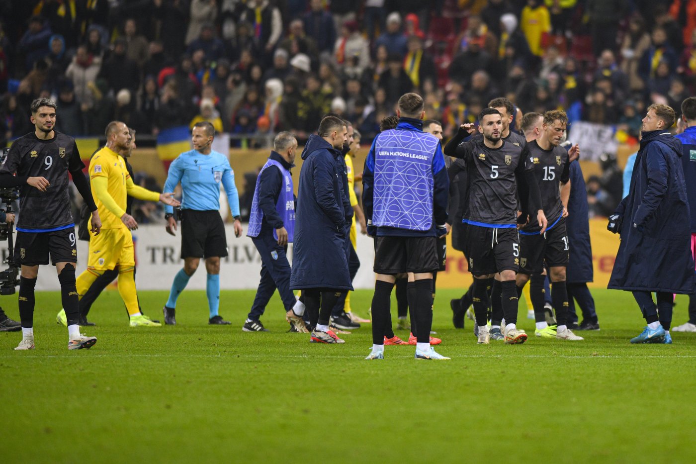Romania's soccer federation says Kosovo's walk-off actions were premeditated | iNFOnews.ca