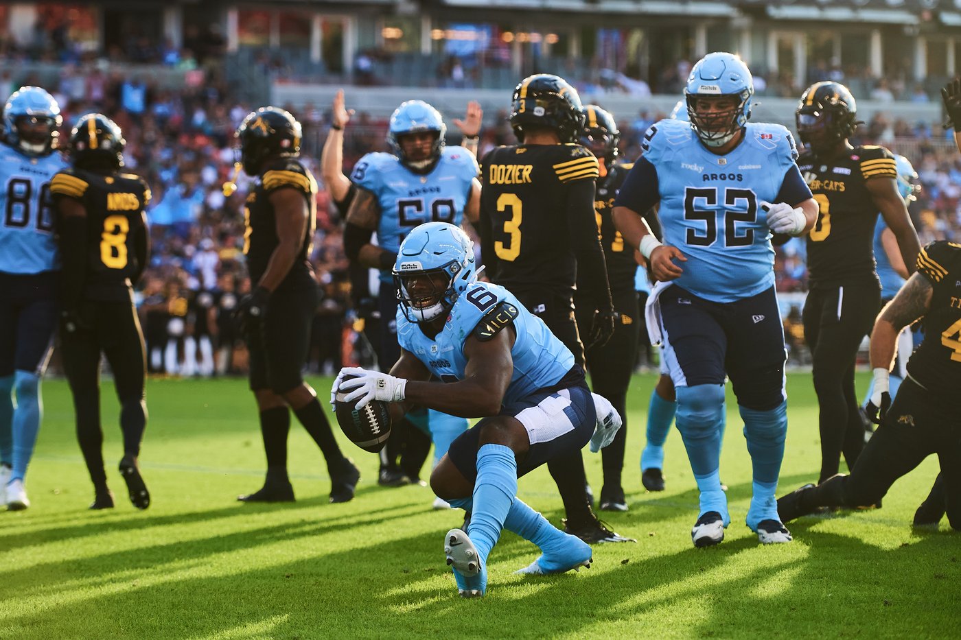 Ticats add running back Brown and long-snapper Chaves, release veteran DB Dozier | iNFOnews.ca