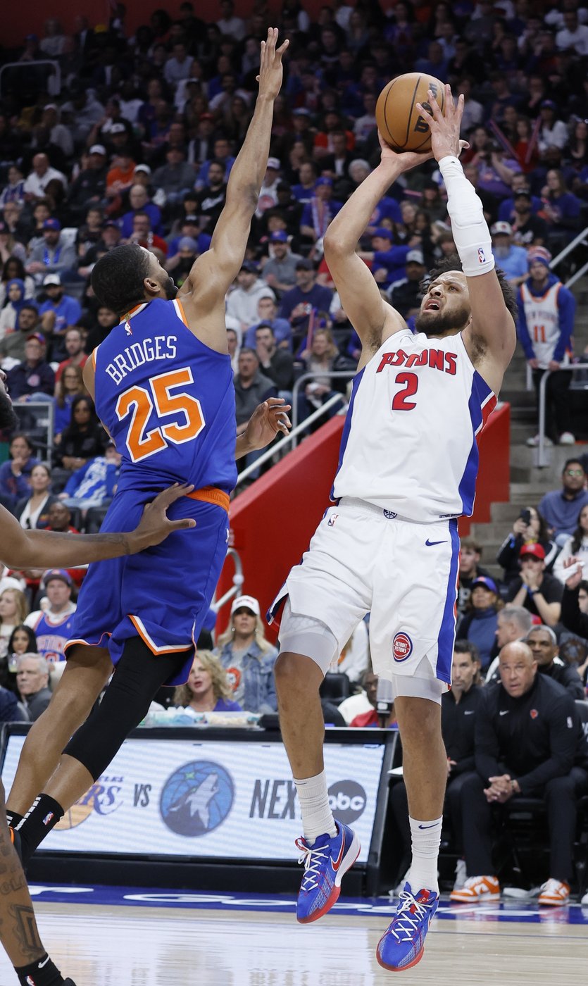 Pistons star Cade Cunningham tries to stay upbeat after ugly finish to Game 4 loss to Knicks | iNFOnews.ca Pistons star Cade Cunningham tries to stay upbeat after ugly finish to Game 4 loss to Knicks | iNFOnews.ca