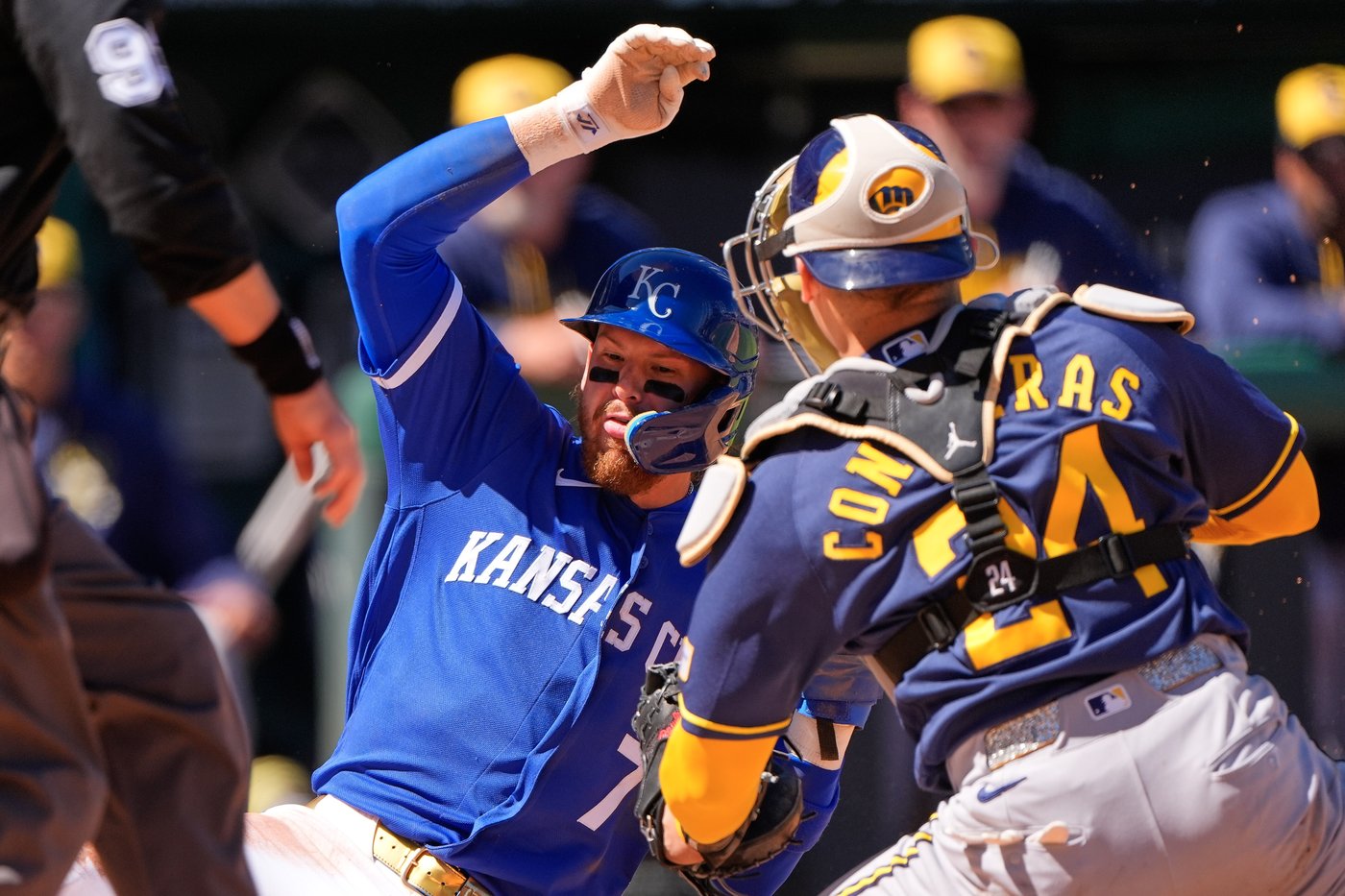 Contreras, Harrison lead Brewers to 8-5 win over Royals | iNFOnews.ca Contreras, Harrison lead Brewers to 8-5 win over Royals | iNFOnews.ca
