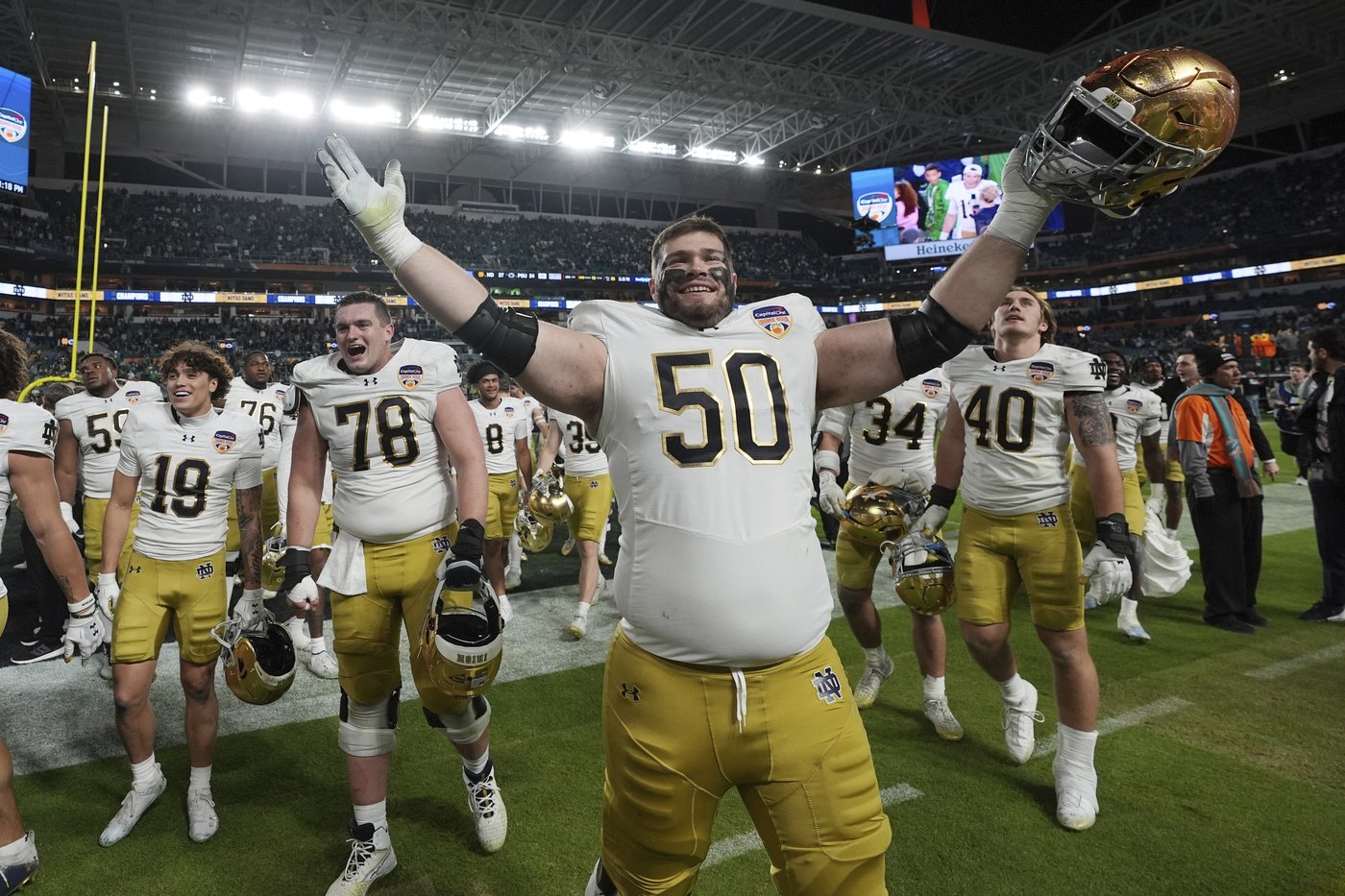 The College Football Playoff championship game is set: Notre Dame vs. Ohio State | iNFOnews.ca
