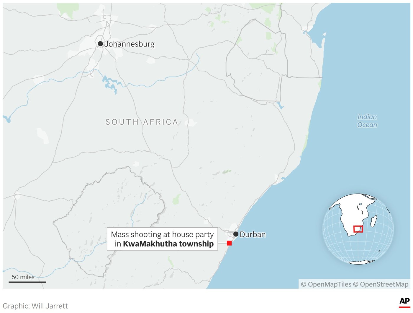 A knock at the door, then gunshots: Mass shooting at a house party in South Africa kills 11 | iNFOnews.ca A knock at the door, then gunshots: Mass shooting at a house party in South Africa kills 11 | iNFOnews.ca
