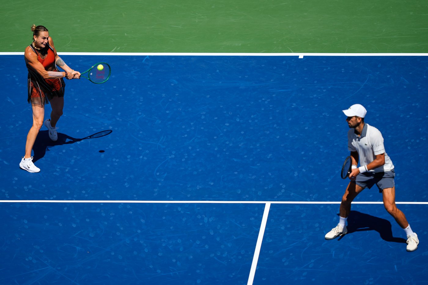 Top tennis stars team up for the U.S. Open mixed doubles tournament, in photos | iNFOnews.ca