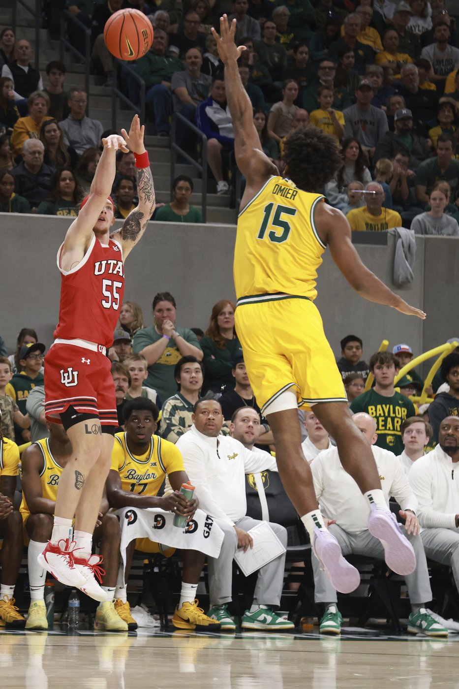 V.J. Edgecombe scores 19 points as No. 25 Baylor opens Big 12 play with 81-56 win over Utah | iNFOnews.ca