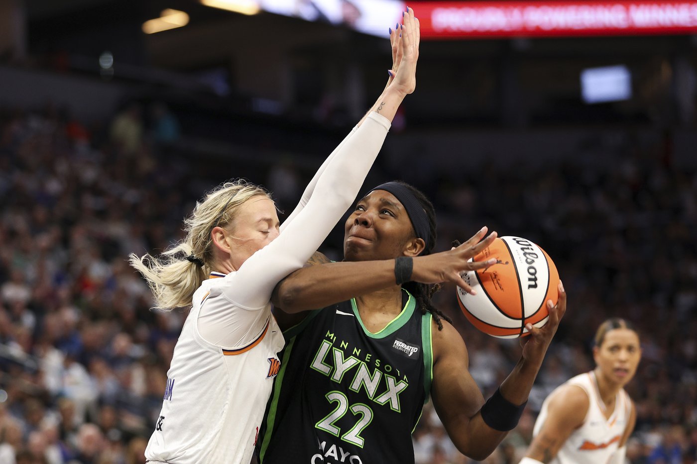 Napheesa Collier scores 38 as Lynx fend off Mercury 102-95 in playoff opener | iNFOnews.ca